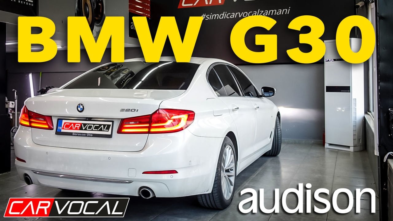 BMW G30 Ses Sistemi Uygulaması