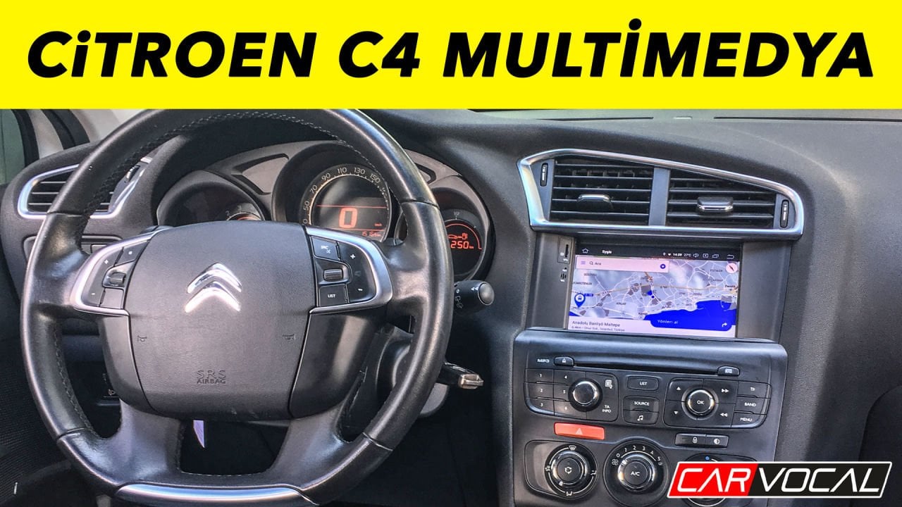Citroen C4 Multimedya Sistemi