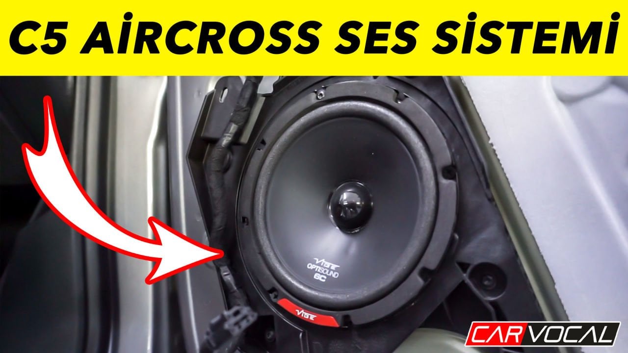Citroen C5 Aircross Ses Sistemi