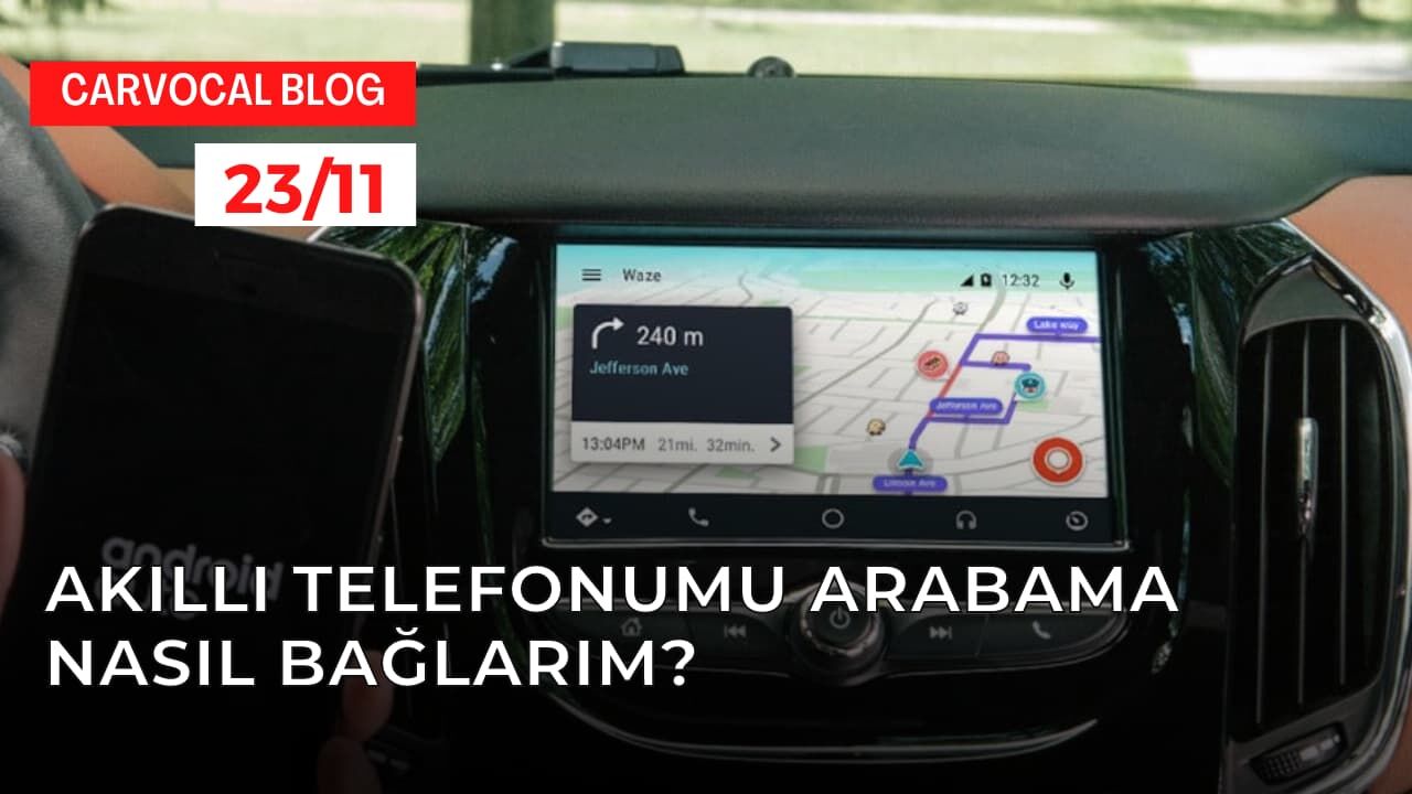 Akıllı telefonumu arabama nasıl bağlarım?