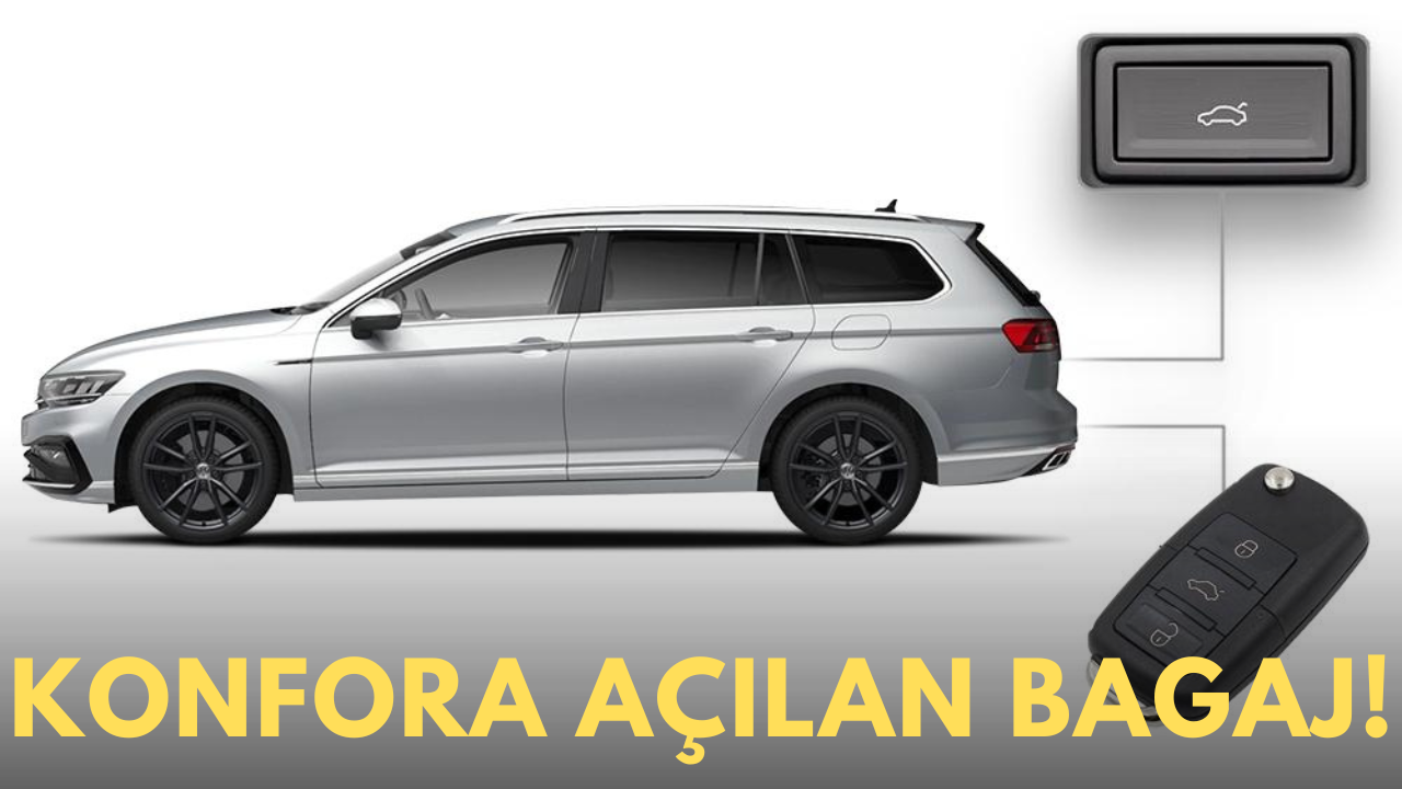 Volkswagen Passat Elektrikli Bagajınız; Konfora Açılsın!