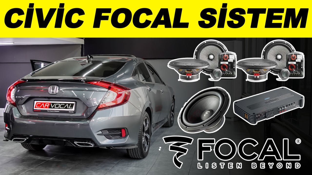 Honda Civic FC5 Ses Sistemi