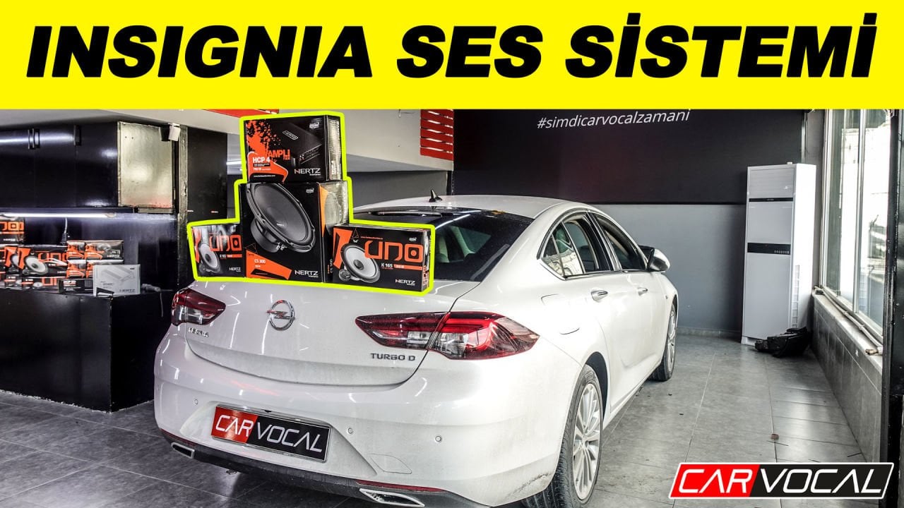 Opel İnsignia Ses Sistemi