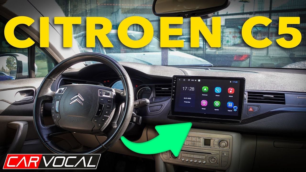 Citroen C5 Multimedya Sistemi Carvocal'de!