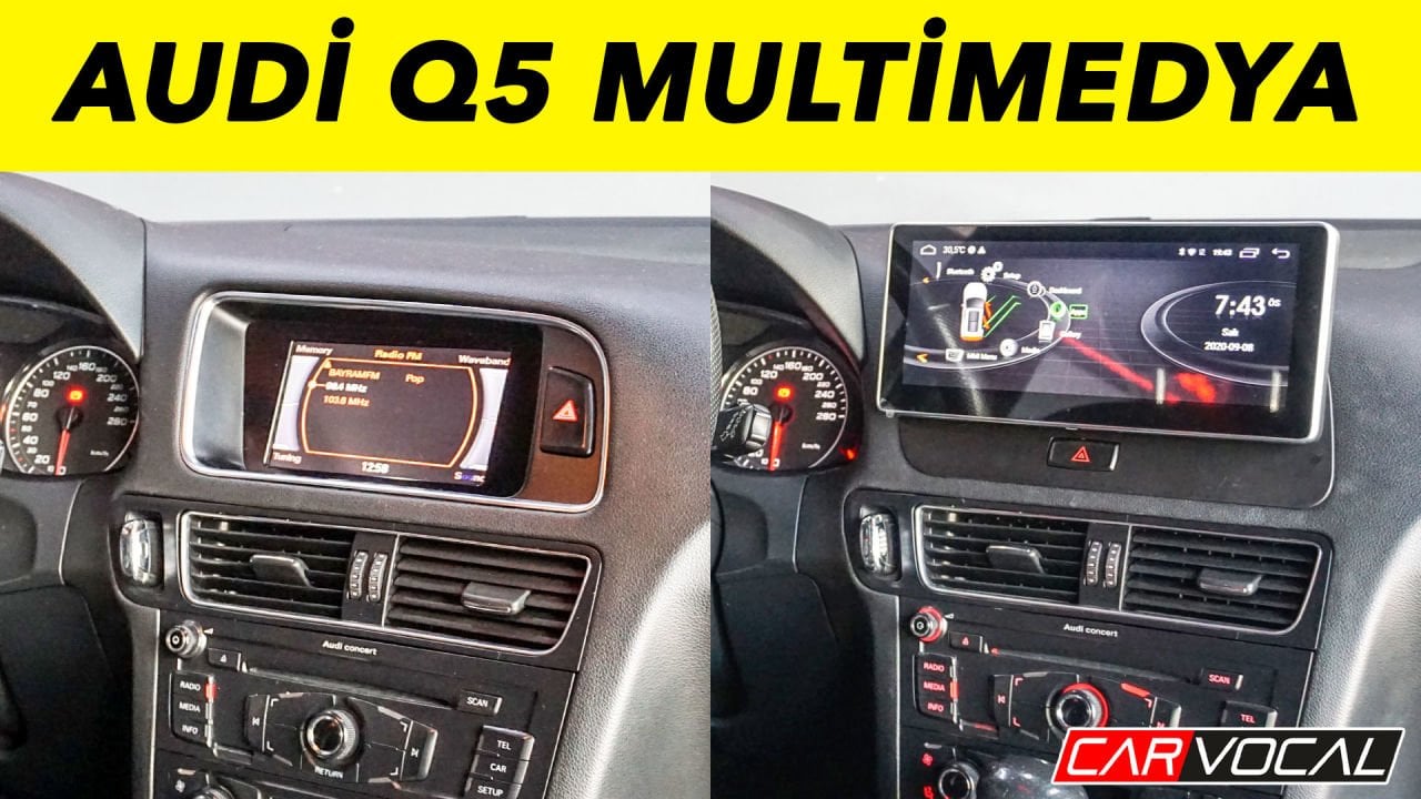 Audi Q5 Multimedya Sistemi