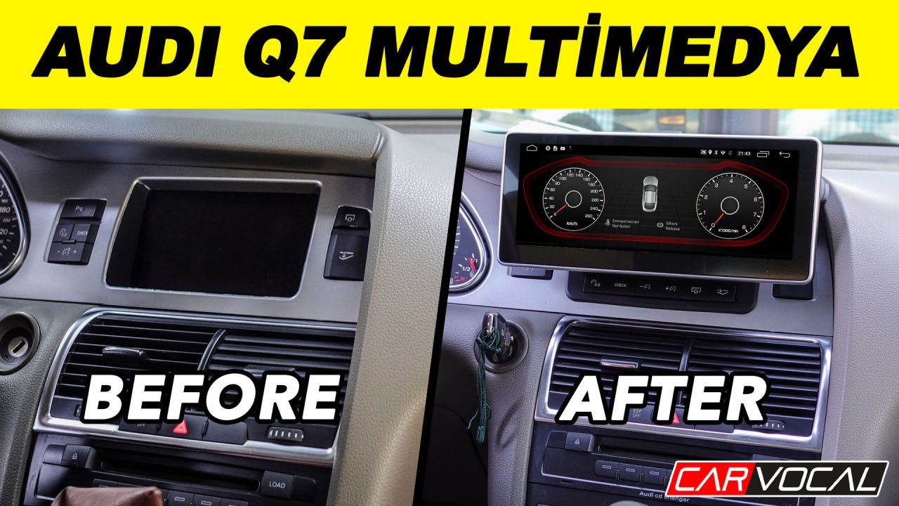 Audi Q7 Multimedya Sistemi