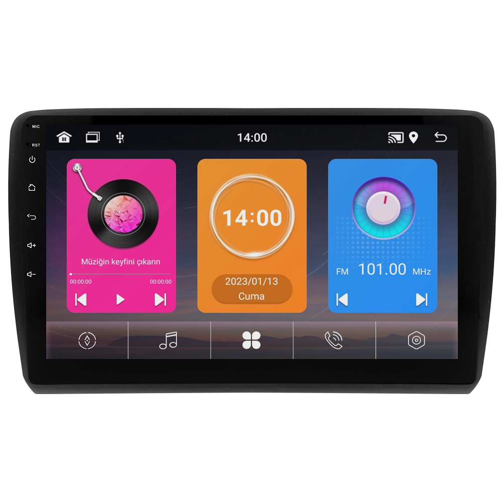 Seat Ibiza Android Multimedya Sistemi (2015-2018) CRV-4874XAA