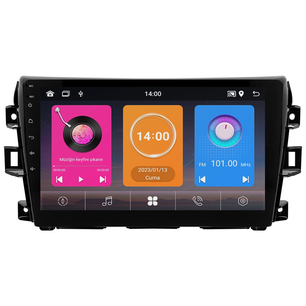 Nissan Navara Android Multimedya Sistemi (2016-2020) CRV-4370XAA