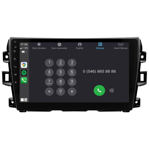 Nissan Navara Android Multimedya Sistemi (2016-2020) CRV4370XP