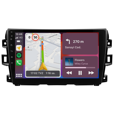 Nissan Navara Android Multimedya Sistemi (2016-2020) CRV4370XP