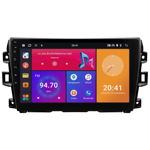 Nissan Navara Android Multimedya Sistemi (2016-2020) CRV4370XP
