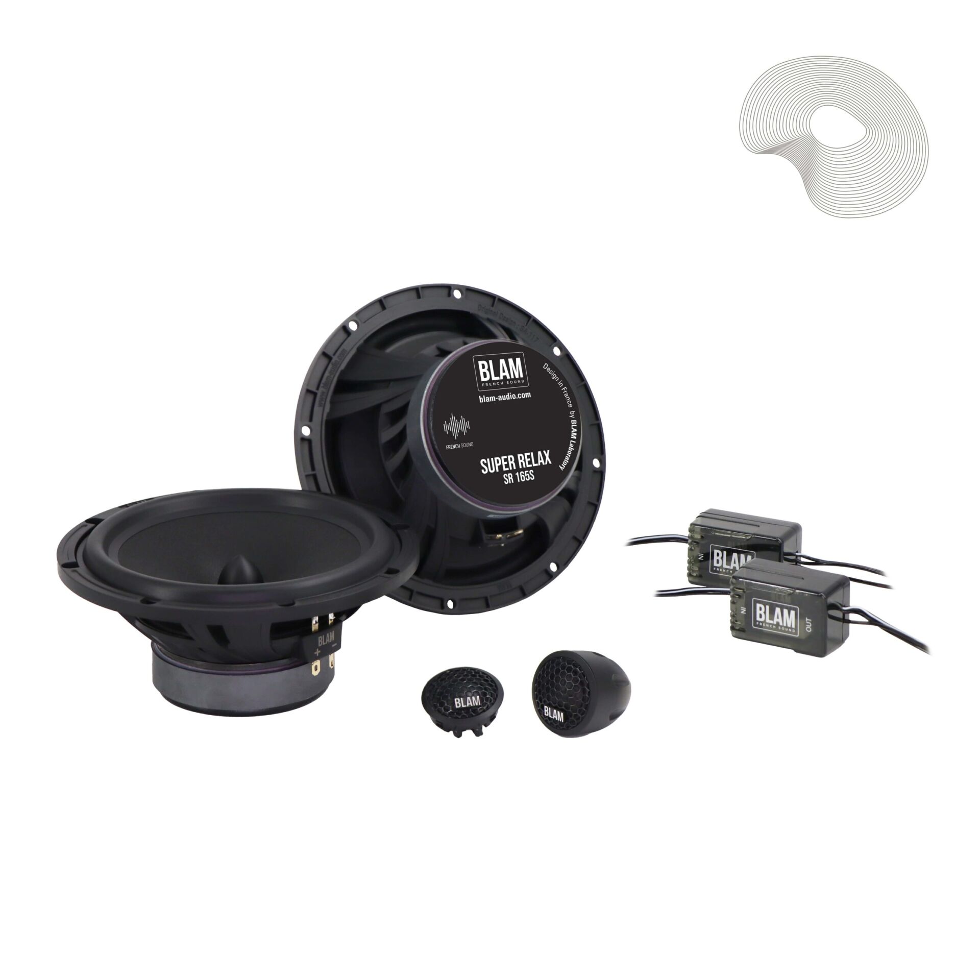 Blam SR165S 2 Yollu Komponent Hoparlör Takımı