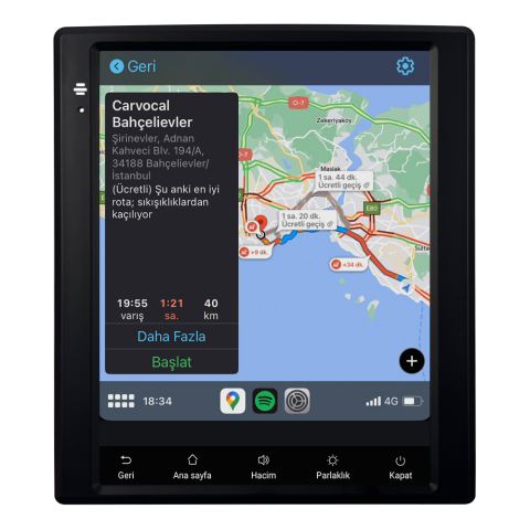 Fiat Doblo Android Multimedya Sistemi (2015-2023) CRV-4879XAT