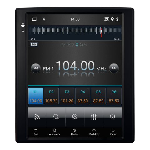 Fiat Doblo Android Multimedya Sistemi (2015-2025) CRV-4879XAAT