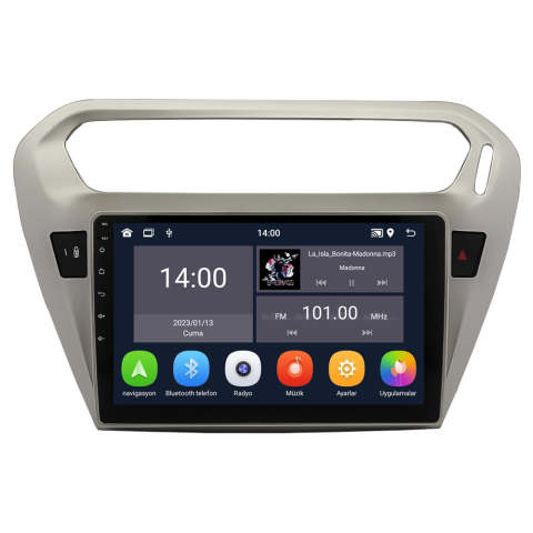 Peugeot 301 Android Multimedya Sistemi (2012-2024)