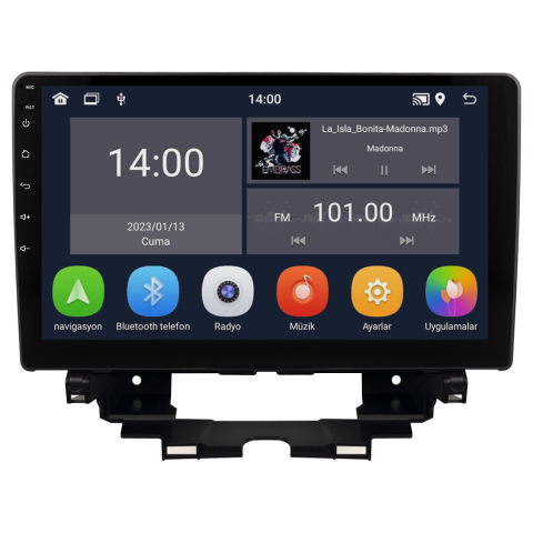 Renault Kangoo Android Multimedya Sistemi (2024-2025) CRV-4900XD