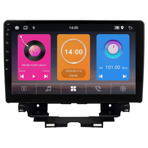 Renault Kangoo Android Multimedya Sistemi (2024-2025) CRV-4900XAA