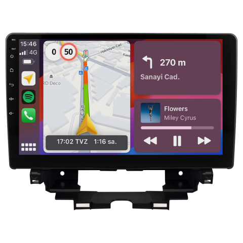 Renault Kangoo Android Multimedya Sistemi (2024-2025) CRV4900XP