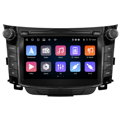 Hyundai i30 Android Multimedya Sistemi (2012-2016) CRV-4901RD