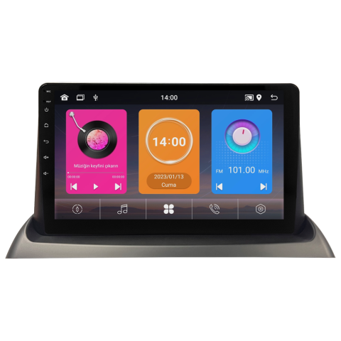 Renault Clio 2 Android Multimedya Sistemi (1998-2006) CRV-4788X