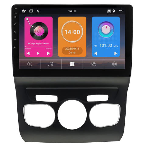 Citroen C4 Android Multimedya Sistemi (2011-2019) CRV-4071XAA