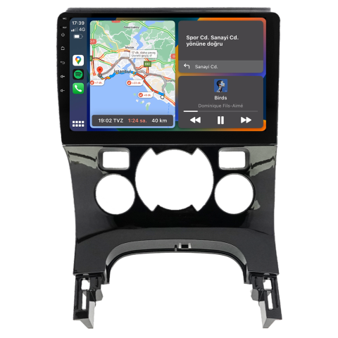 Peugeot 3008 Android Multimedya Sistemi (2009-2016) Dijital Klima
