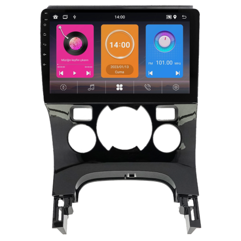 Peugeot 3008 Android Multimedya Sistemi (2009-2016) Dijital Klima