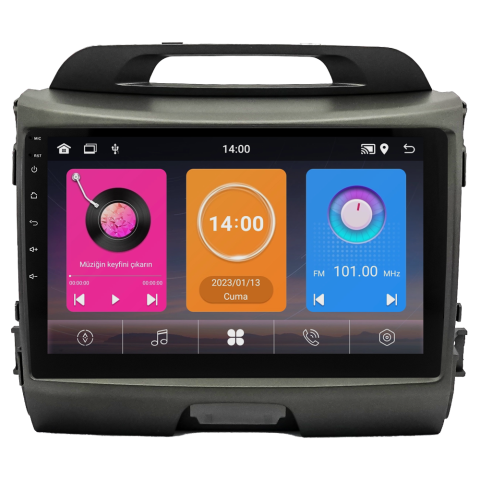 Kia Sportage Android Multimedya Sistemi (2011-2015) CRV-4315XAA