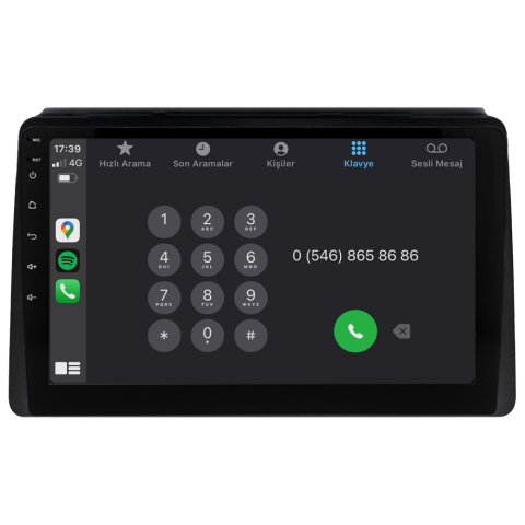 Dacia Duster Android Multimedya Sistemi (2018-2024) CRV-4608XAA