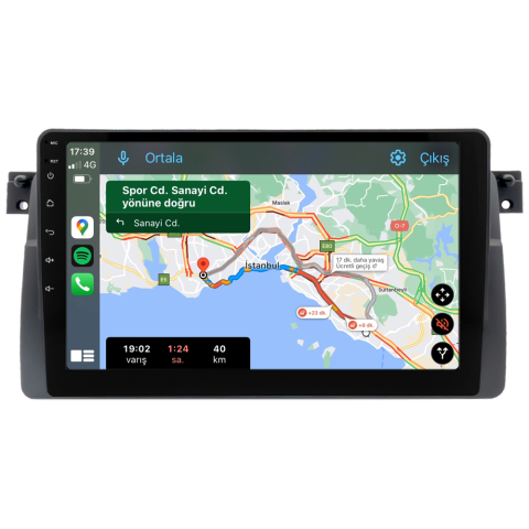 BMW 3 Serisi E46 Android Multimedya Sistemi (1997-2005) CRV-4032XAA