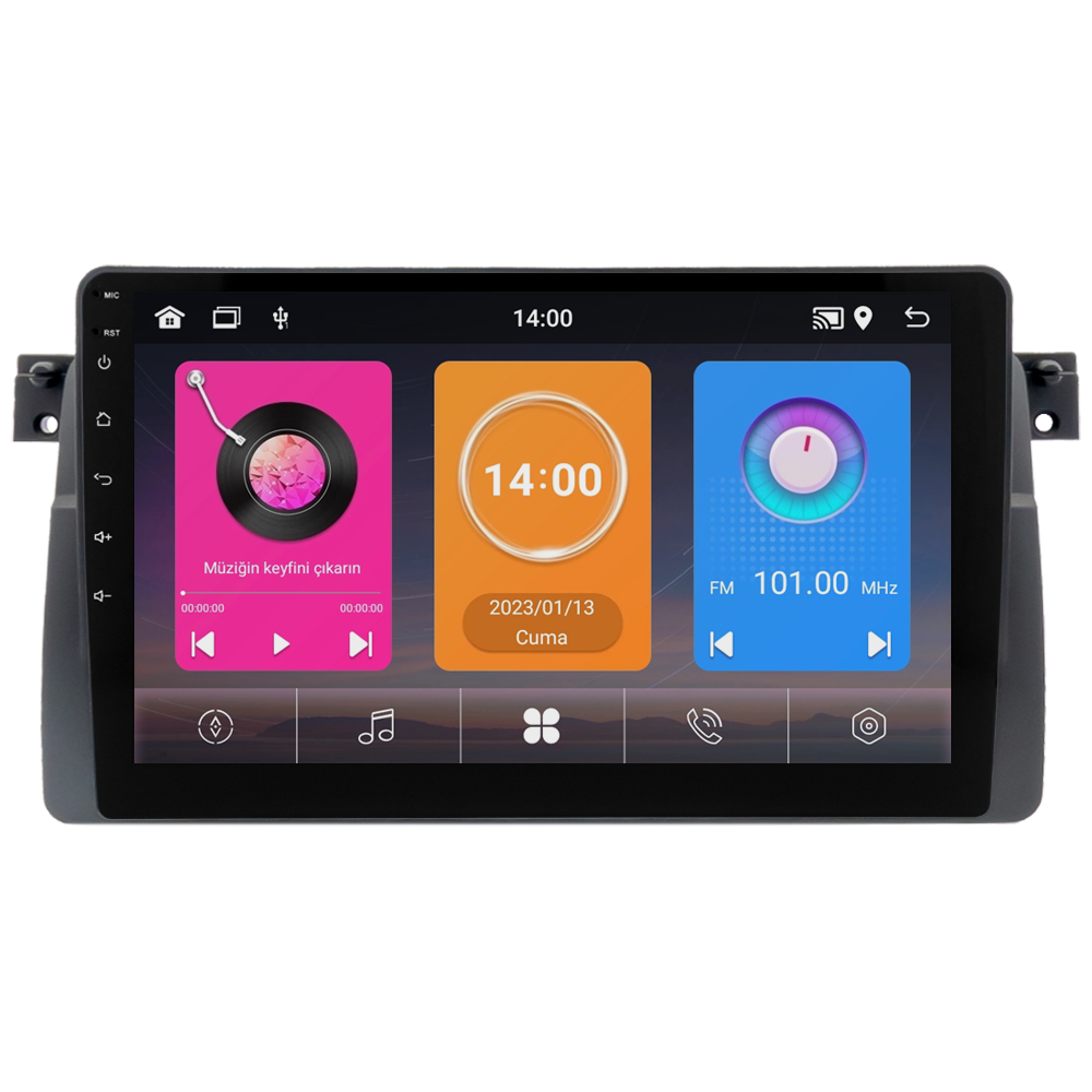 BMW 3 Serisi E46 Android Multimedya Sistemi (1997-2005) CRV-4032XAA