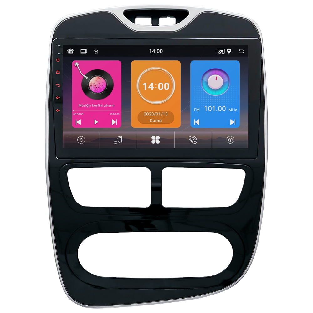 Renault Clio 4 Android Multimedya Sistemi (2013-2017) CRV-4447XAA