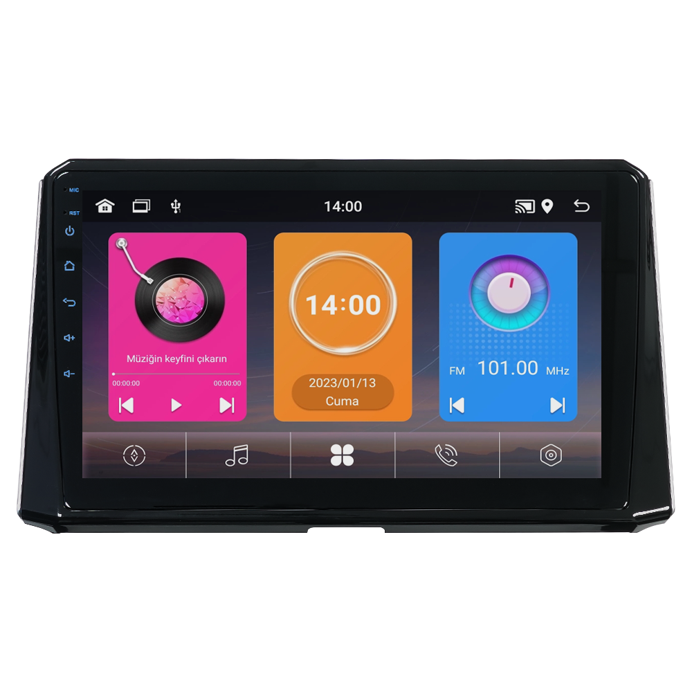 Toyota Corolla Android Multimedya Sistemi (2019-2024) CRV-4552XAA