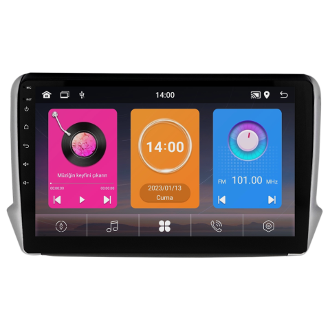 Peugeot 2008 Android Multimedya Sistemi (2013-2021) CRV-4420XAA