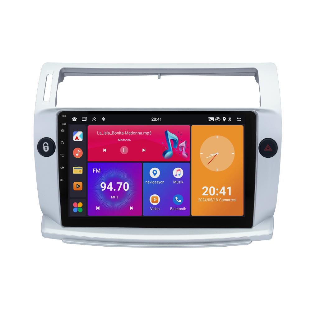 Citroen C4 Android Multimedya Sistemi (2005-2011) CRV4072XP