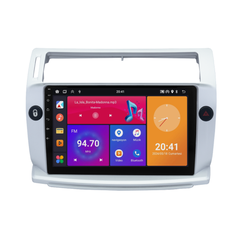 Citroen C4 Android Multimedya Sistemi (2005-2011) CRV4072XP