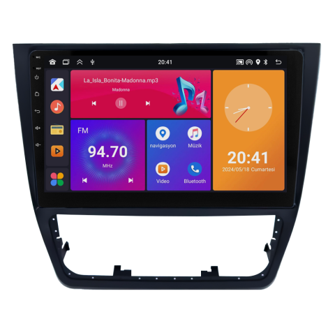 Skoda Yeti Android Multimedya Sistemi (2010-2017) CRV4486XP