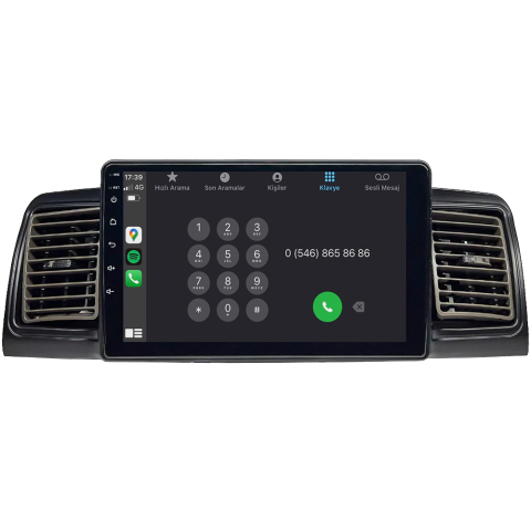 Toyota Corolla Android Multimedya Sistemi (2002-2006) CRV4558XP