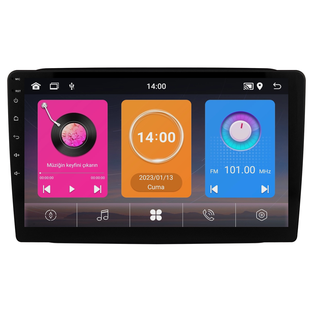 Skoda Fabia Android Multimedya Sistemi (2007-2014) CRV-4819XAA