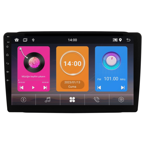 Skoda Fabia Android Multimedya Sistemi (2007-2014) CRV-4819XAA