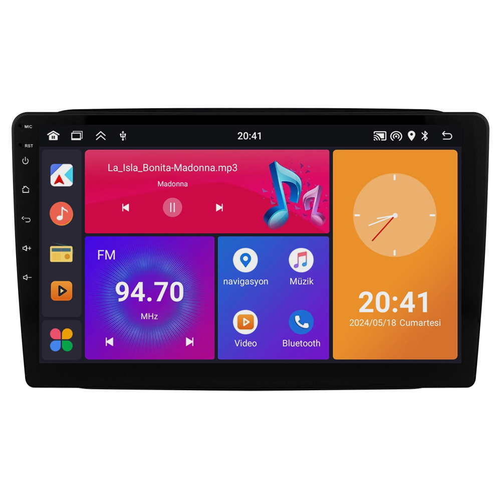 Skoda Fabia Android Multimedya Sistemi (2007-2014) CRV4819XP