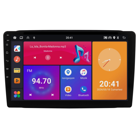 Skoda Fabia Android Multimedya Sistemi (2007-2014) CRV4819XP