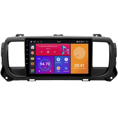 Citroen Jumpy Android Multimedya Sistemi (2017-2024) CRV4700XP