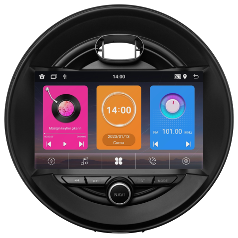 Mini Cooper Android Multimedya Sistemi (2013-2017) CRV-4771XAA