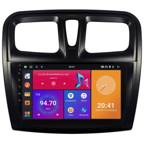 Renault Symbol Android Multimedya Sistemi (2015-2018) CRV4830XP