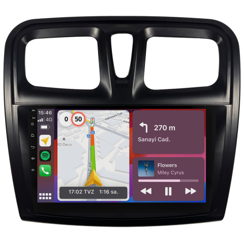Renault Symbol Android Multimedya Sistemi (2015-2018) CRV4830XP