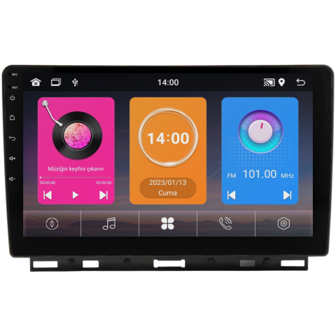 Renault Clio 5 Android Multimedya Sistemi (2020-2023) CRV-4450XAA