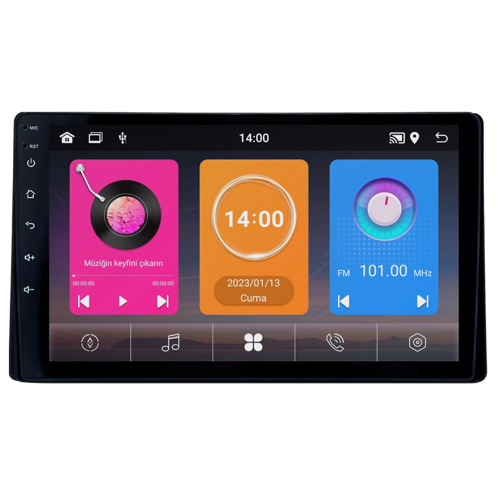 Toyota Corolla Android Multimedya Sistemi (2016-2019) CRV-4544XAA