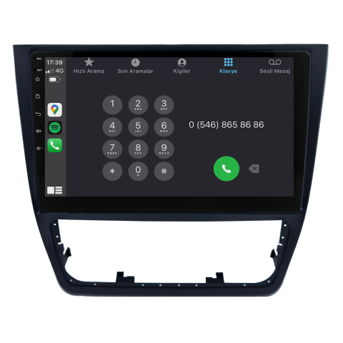 Skoda Yeti Android Multimedya Sistemi (2010-2017) CRV-4486XAA