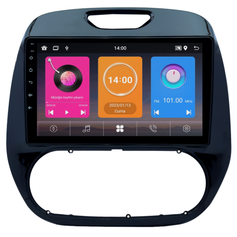 Renault Captur Android Multimedya Sistemi (2013-2019) CRV-4456XAA